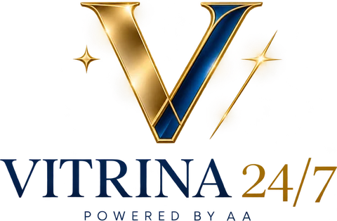 VITRINA 24/7 · Powered by AA